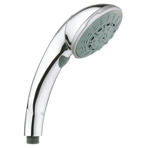 GROHE Movario Champagne Multi Function Handheld Shower Head with SpeedClean Nozzles & Reviews